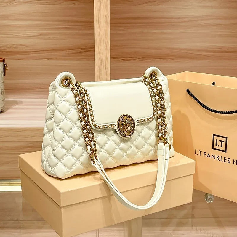 Bolso de Mujer de Cuero Auténtico