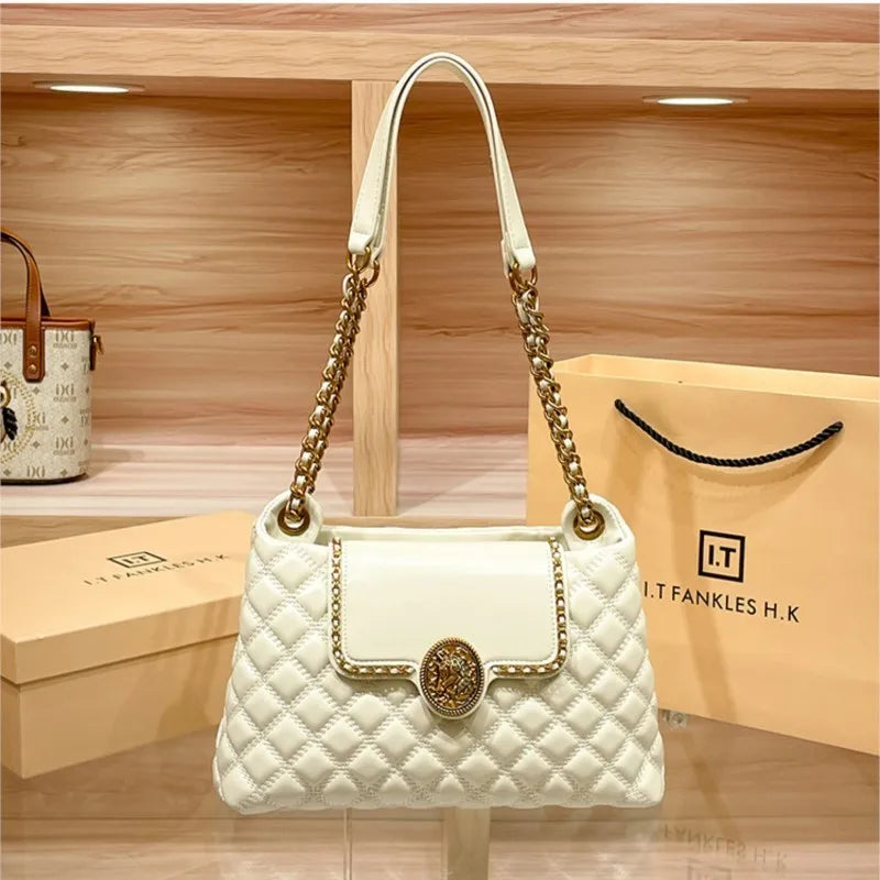 Bolso de Mujer de Cuero Auténtico