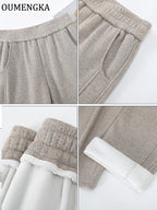 Pantalones Con Estampado En Espiga