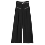 Pantalones de Traje Grises