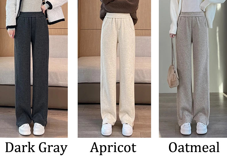 Pantalones Con Estampado En Espiga