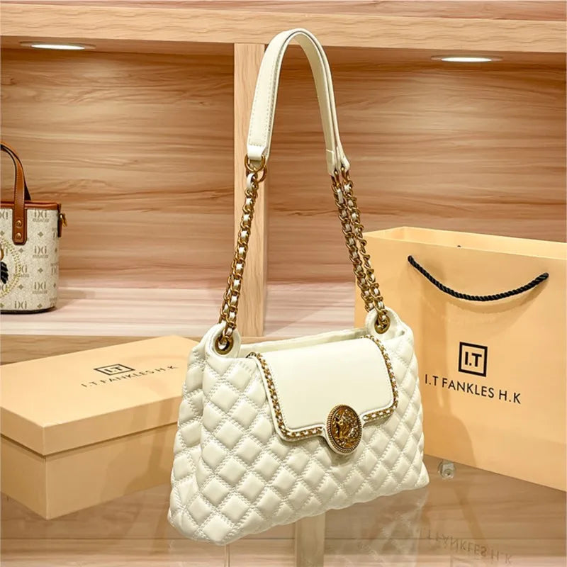 Bolso de Mujer de Cuero Auténtico