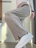 Pantalones Con Estampado En Espiga