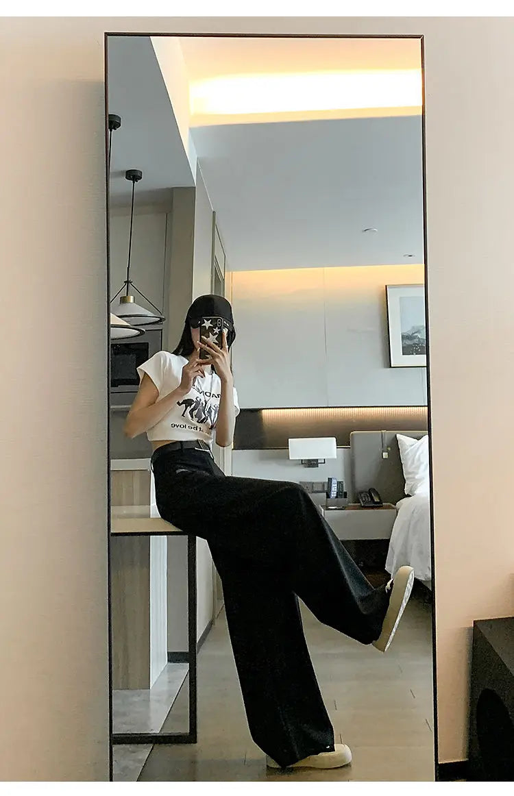 Pantalones de Traje Grises