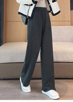 Pantalones Con Estampado En Espiga